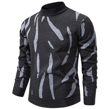 🧶 Chaud et stylé | Pull roulé slim décontracté pour homme