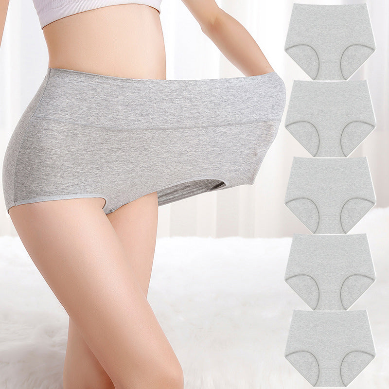 Culottes féminines taille haute, élastiques et respirantes