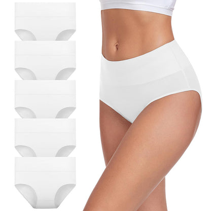 Culottes féminines taille haute, élastiques et respirantes