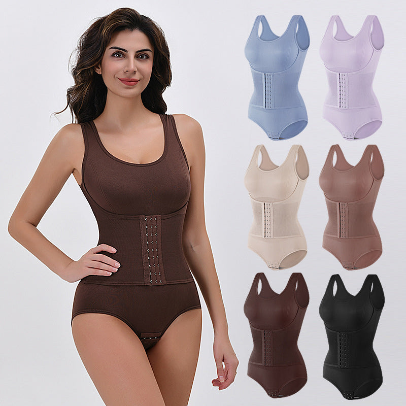 Body sculptant amincissant sans couture à effet ventre plat