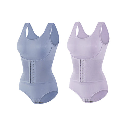 Body sculptant amincissant sans couture à effet ventre plat
