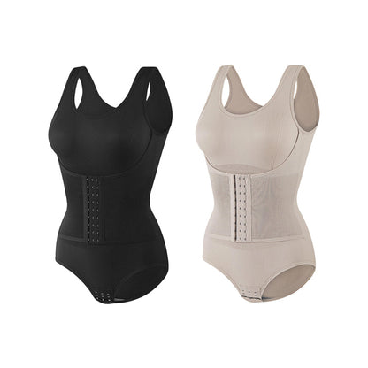 Body sculptant amincissant sans couture à effet ventre plat