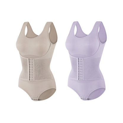 Body sculptant amincissant sans couture à effet ventre plat
