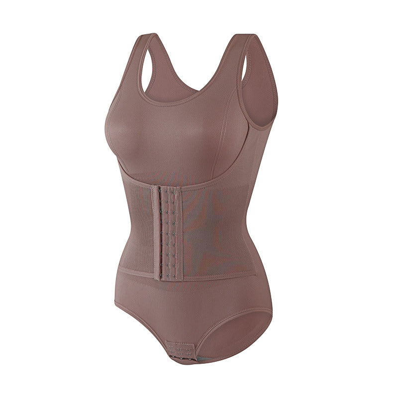 Body sculptant amincissant sans couture à effet ventre plat