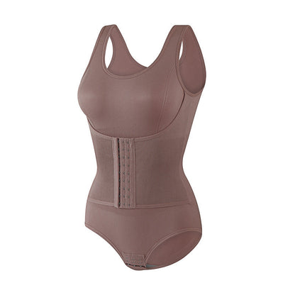 Body sculptant amincissant sans couture à effet ventre plat