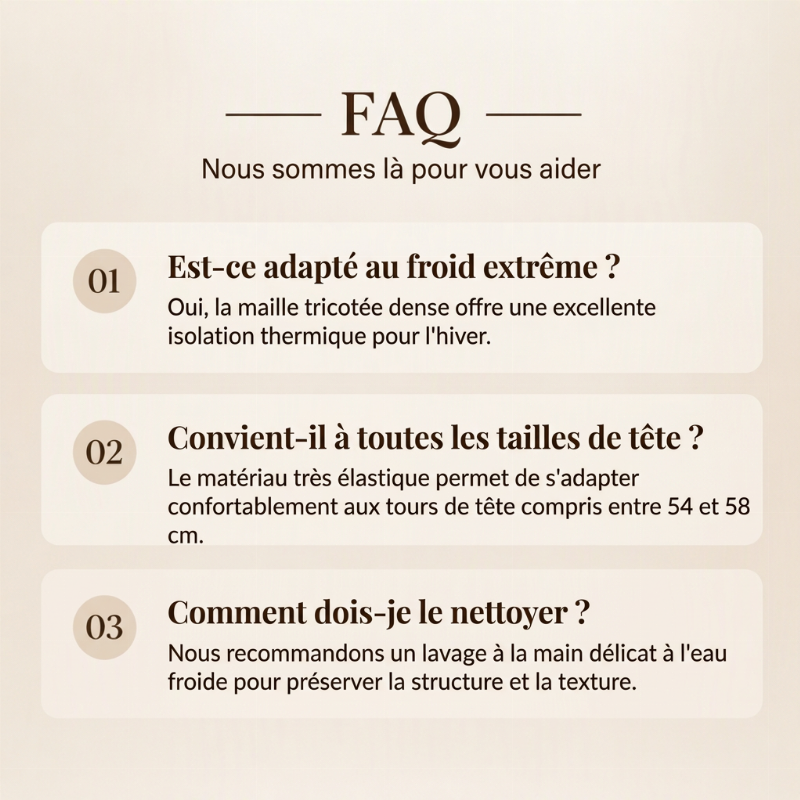 🧢 Chaud et original | Bonnet en maille unisexe avec visière