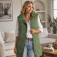 🧥 Gilet matelassé thermique mi-long pour femme, léger et bien chaud ❄️