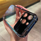 Large window lens case for iPhone