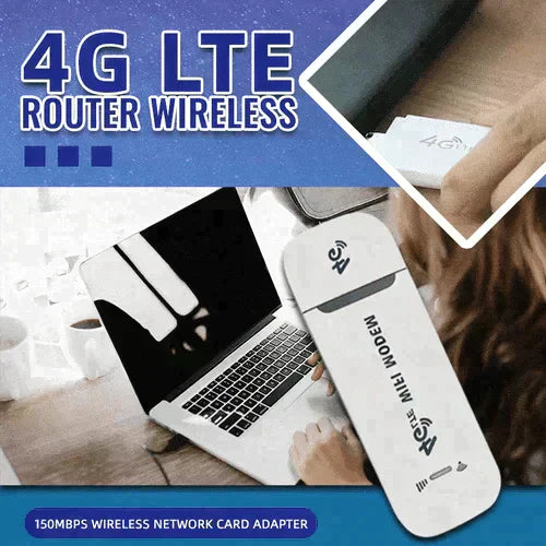 LTE router Bezdrátový USB mobilní širokopásmový bezdrátový síťový adaptér